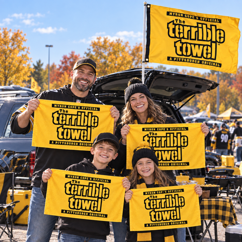 Game Day Terrible Towel Bundle - Save 15%  on 4 Towels & 1 Flag Bundle