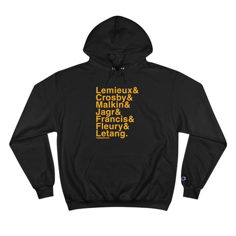 Famous Pittsburgh Penguins Ampersand - Champion Hoodie Hoodie - YinzerShop