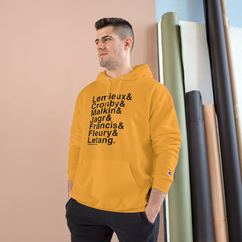 Famous Pittsburgh Penguins Ampersand - Champion Hoodie Hoodie - YinzerShop