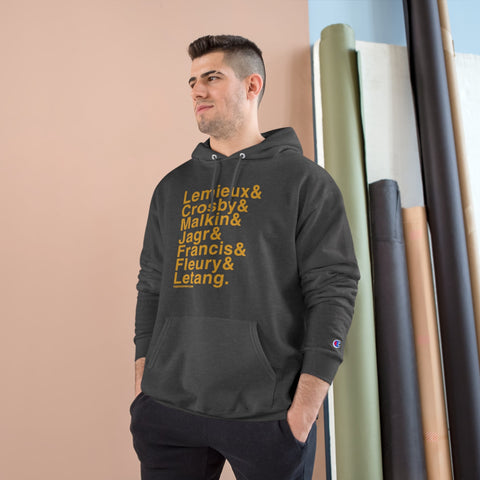 Famous Pittsburgh Penguins Ampersand - Champion Hoodie Hoodie - YinzerShop