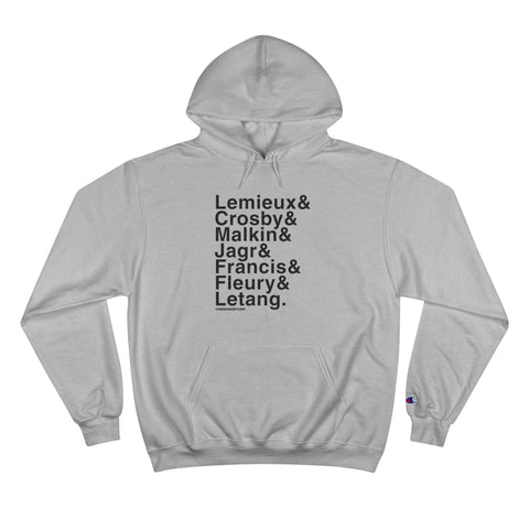 Famous Pittsburgh Penguins Ampersand - Champion Hoodie Hoodie - YinzerShop