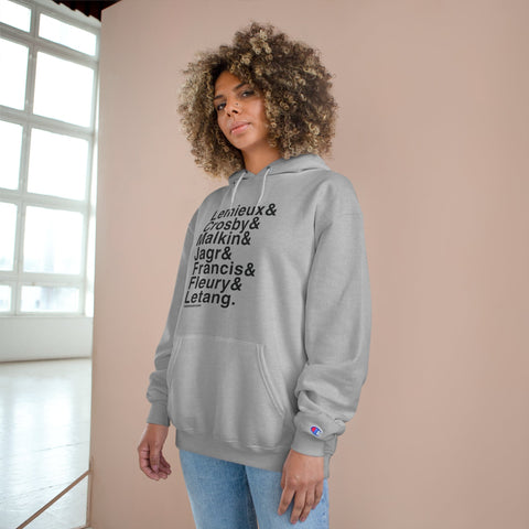 Famous Pittsburgh Penguins Ampersand - Champion Hoodie Hoodie - YinzerShop