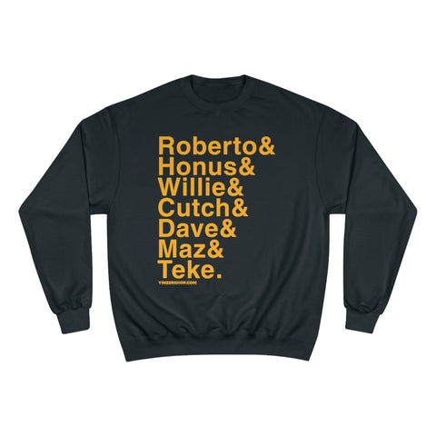 Famous Pittsburgh Pirates Ampersand - Champion Crewneck Sweatshirt Sweatshirt - YinzerShop