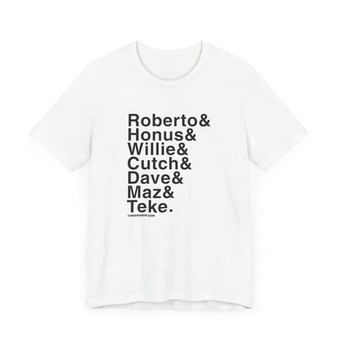 Famous Pittsburgh Pirates Ampersand - Short Sleeve Tee T-Shirt - YinzerShop