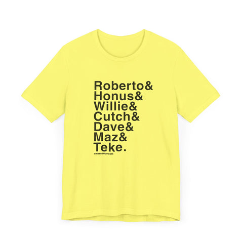 Famous Pittsburgh Pirates Ampersand - Short Sleeve Tee T-Shirt - YinzerShop