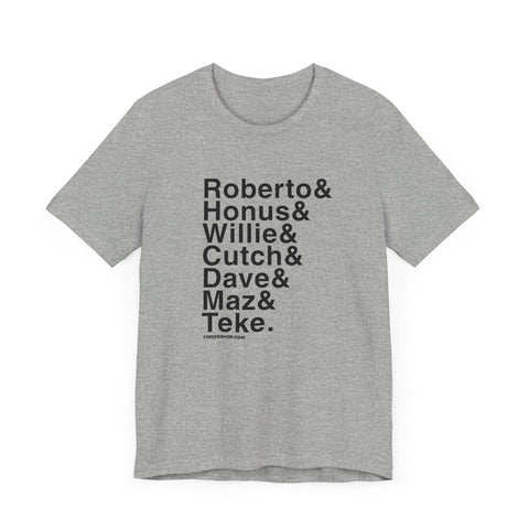 Famous Pittsburgh Pirates Ampersand - Short Sleeve Tee T-Shirt - YinzerShop