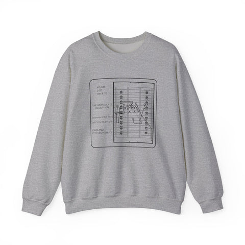 Famous Pittsburgh Sports Plays - The Immaculate Reception - Unisex Heavy Blend™ Sweatshirt Sweatshirt - YinzerShop