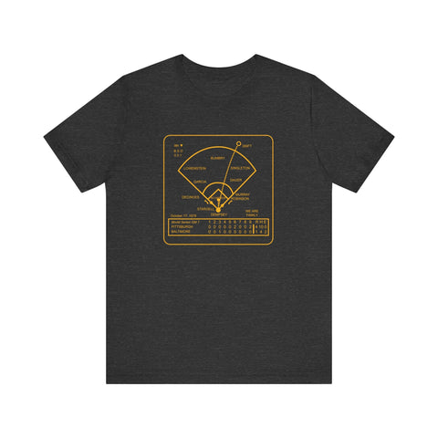 Famous Pittsburgh Sports Plays - We Are Family - 1979 World Series - Short sleeve shirt T-Shirt - YinzerShop