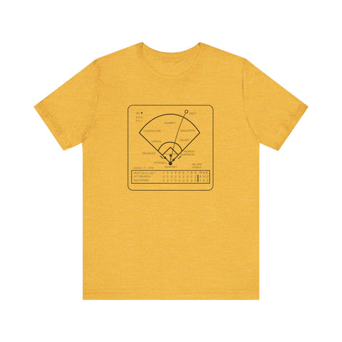 Famous Pittsburgh Sports Plays - We Are Family - 1979 World Series - Short sleeve shirt T-Shirt - YinzerShop