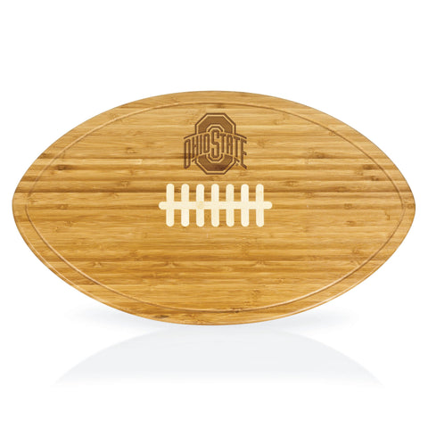 Ohio State Buckeyes - Kickoff Football Cutting Board & Serving Tray  Picnic Time Family of Brands Bamboo  