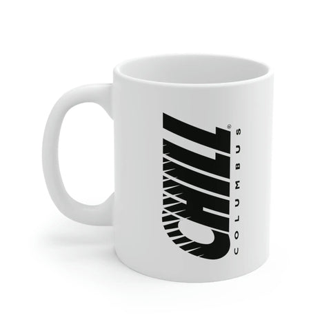 Columbus Chill Mug 11oz  Vintage Ice Hockey 11oz  