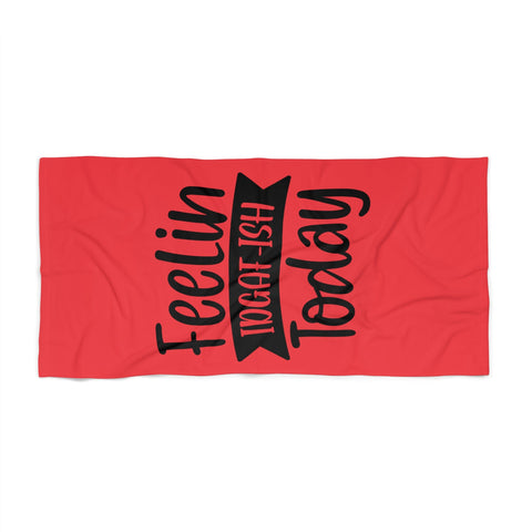 Feeling IDGAF-ish Today (Pittsburgh Sarcasm Series) - Beach Towel Home Decor - YinzerShop