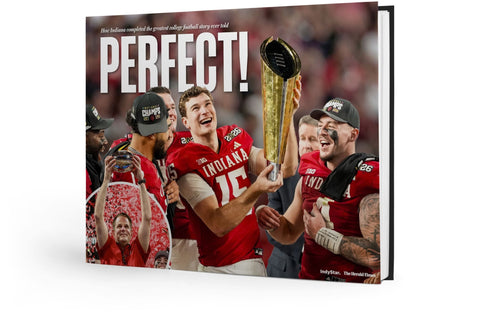 Fernando Mendoza - Indiana Big Ten Championship Book | Historic 2025-26 Hoosiers Season Book - YinzerShop