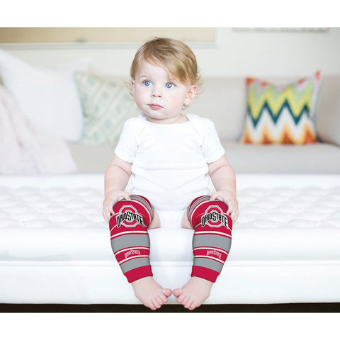 Ohio State Baby Leg Warmers – Soft Cotton Infant & Toddler Knee Warmers