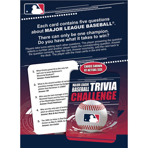 MLB Trivia Challenge - Baseball Card Game | Sports Fan Quiz & Team Trivia Questions