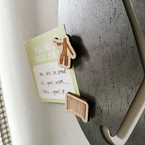 Field Hockey Magnetic Wall Decor