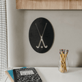 Field Hockey Wall Decor - Magnetic Sports Sign & Steel Wall Art Organizer Wall Decor - YinzerShop