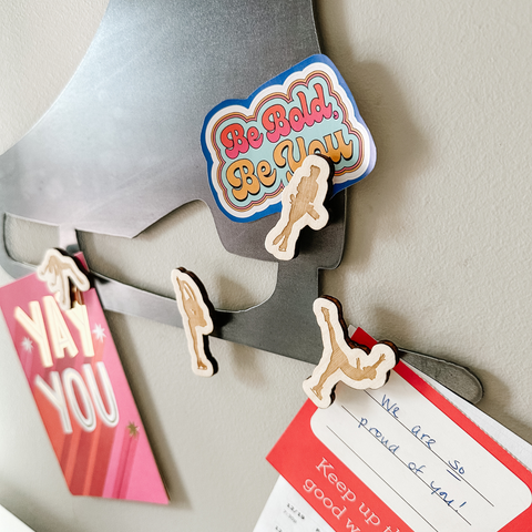Figure Skating Magnetic Wall Decor