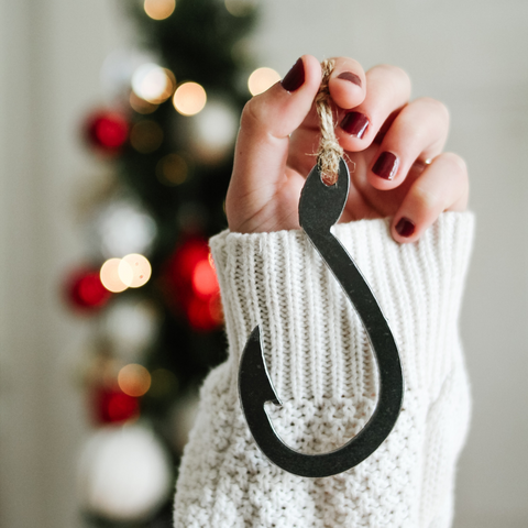 Fishing Hook Ornament