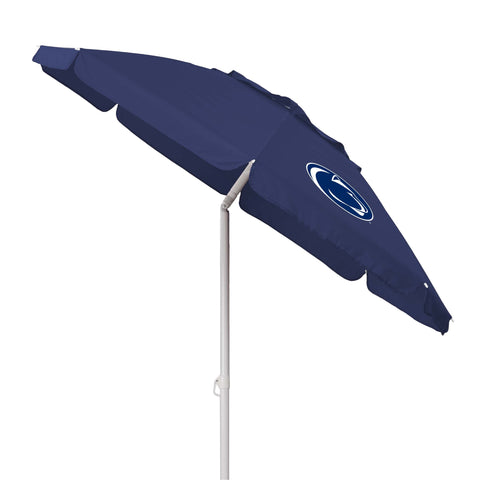 Penn State Nittany Lions Portable Beach Umbrella - 5.5 Ft Steel Pole Outdoor Canopy