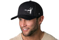 Fly Fishing Trucker Hat | Black Fly Fishing Snapback Trucker - YinzerShop