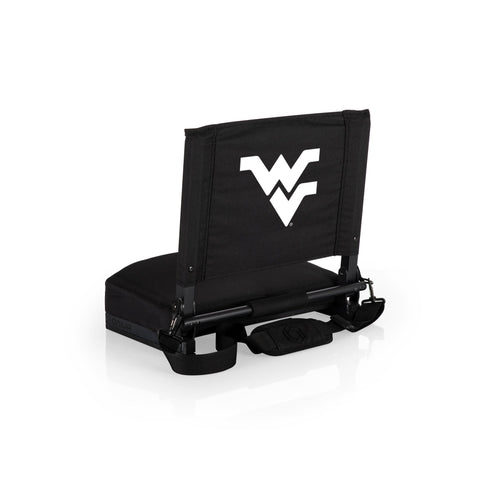 Folding Stadium Seat – West Virginia Mountaineers Comfortable Bleacher Cushion Licensed - YinzerShop