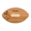 Football Cutting Board Featuring Mickey Mouse | Pittsburgh Steelers Pigskin Serving Tray Licensed - YinzerShop