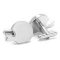 Football Helmet Cufflinks - Stainless Steel Engraved Personalized Gift For Him Cufflinks - YinzerShop