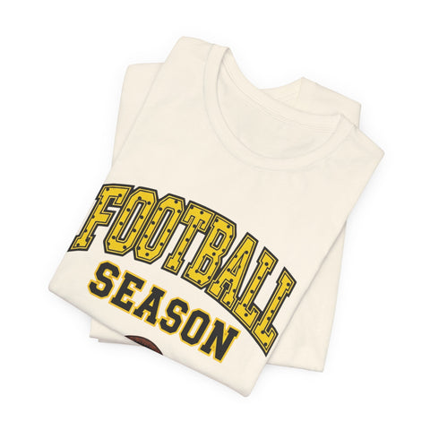 Football Season Tee | Polka Dot Accent, Retro T-Shirt - YinzerShop