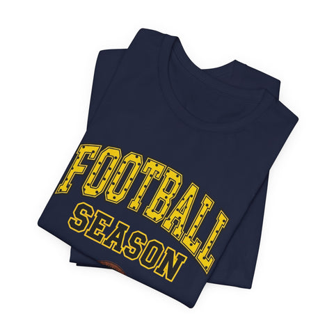 Football Season Tee | Polka Dot Accent, Retro T-Shirt - YinzerShop