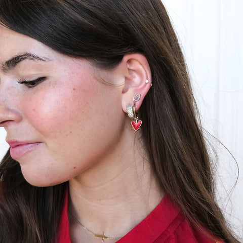 Football Studs - Dainty Lightweight Stud Earrings | Team Spirit Jewelry Earrings - YinzerShop
