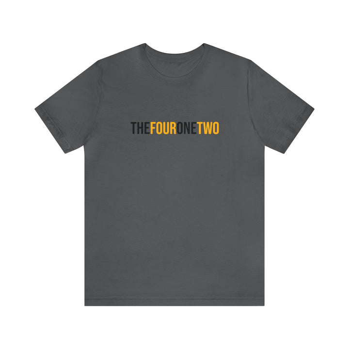 Four One Two Skyline - 412 Series Pittsburgh -Back-Printed Graphic Tee T-Shirt Printify Asphalt S 