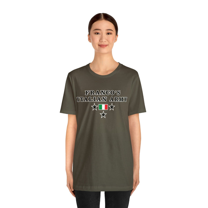 Franco'S Italian Army - Short Sleeve Tee T-Shirt Printify   