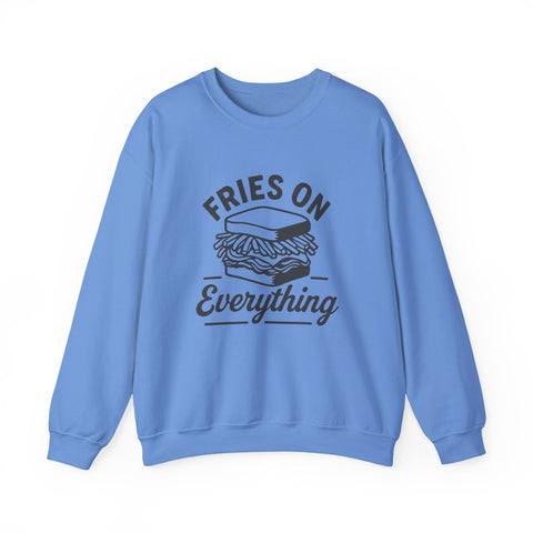 Fries on Everything - Heavy Blend™ Crewneck Sweatshirt Sweatshirt - YinzerShop