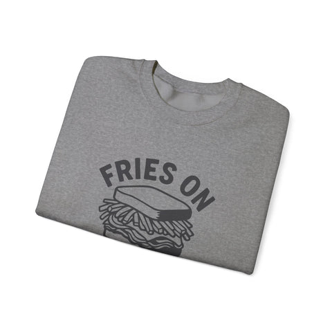 Fries on Everything - Heavy Blend™ Crewneck Sweatshirt Sweatshirt - YinzerShop