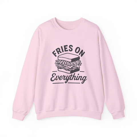 Fries on Everything - Heavy Blend™ Crewneck Sweatshirt Sweatshirt - YinzerShop