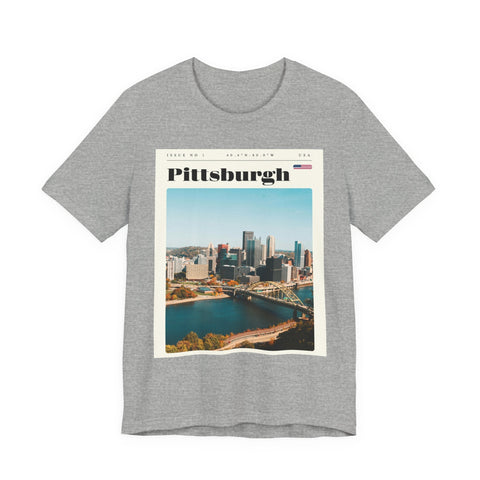 Front Page Pittsburgh - Unisex Jersey Short Sleeve Tee T-Shirt - YinzerShop