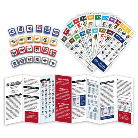 NHL Fanzy Dice Game – Fast Paced Family Game Night With Mini Games Included
