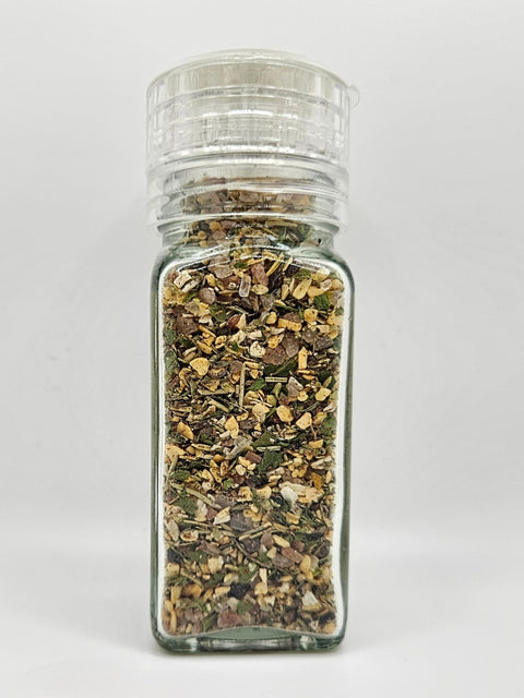 Garlic Herb Seasoning - Steeltown Pink Himalayan Salt | Adjustable Grinder Cap - YinzerShop
