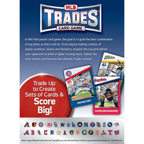 MLB Trades Card Game from MasterPieces – Tactical Team Building Baseball Card Game for Fans