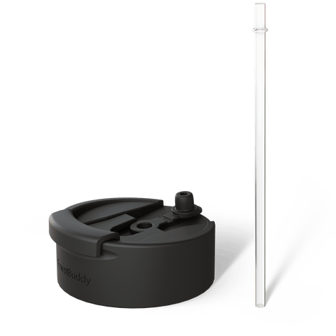 Universal Buddy Drinking Lid with Straw