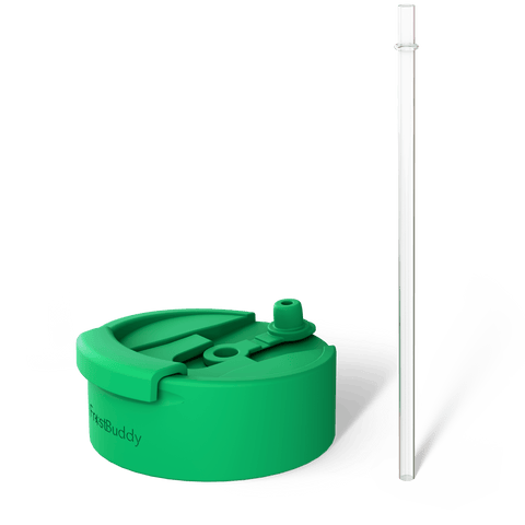 Universal Buddy Drinking Lid with Straw