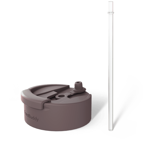 Frost Buddy Universal Drinking Lid – Spill Proof Lid Straw for Tumblers