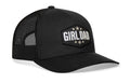 Girl Dad Trucker Hat | Black Snapback Adjustable Cap With Breathable Mesh - Haka Hat Trucker - YinzerShop