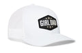 Girl Dad Trucker Hat | Black Snapback Adjustable Cap With Breathable Mesh - Haka Hat Trucker - YinzerShop