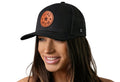 Girl Mom Leather Trucker Hat | Black Snapback Trucker - YinzerShop