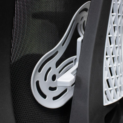 Glide Ergonomic Mesh Office Chair with Headrest and Lumbar Support