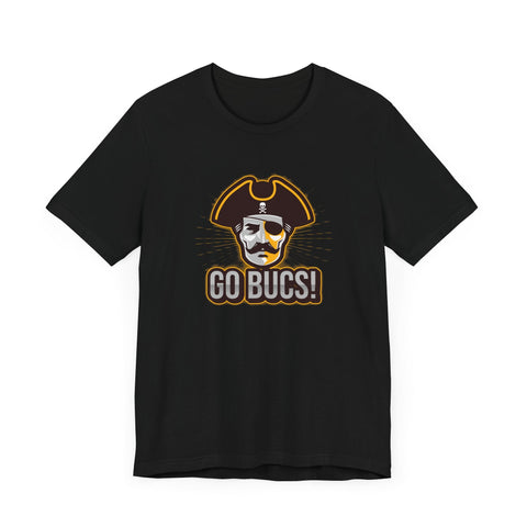 Go Bucs Pirate Design - Unisex Jersey Short Sleeve Tee T-Shirt - YinzerShop