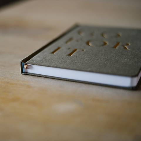 GO FOR IT Fabric Journal