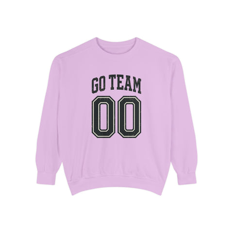 Go Team 00 Sweatshirt Comfort Colors 1566 Sweatshirt Sweatshirt - YinzerShop